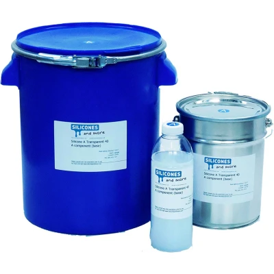 Afbeelding van Elastosil Vario 40 + Catalyst / Siliconen Additie Transparant Snel (Hard)