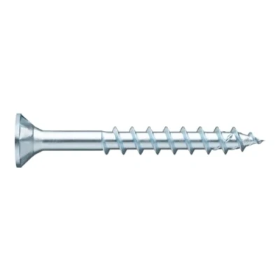 Afbeelding van Würth ASSY 4 CSMP spaanplaatschroef 4x50mm, 500st/pak staal verzinkt, blauw gepassiveerd, gedeeltelijke schroefdraad, verzonken freeszakkop RW 20 nieuwe generatie