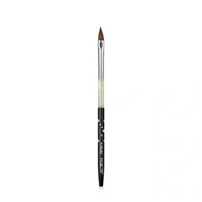 Afbeelding van Zwarte Nagelborstel Kolinsky Sable Acryl Borstel Voor UV Gel Nail Painting Pen Equipment (4 #)