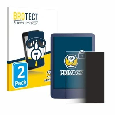 Afbeelding van BROTECT privacy screenprotector voor Amazon Kindle Reader 2022 Folie Beschermfolie Blauwlichtfilter (2 Stuks)