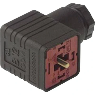 Afbeelding van Hirschmann GDM 3011 J 932 109 100 1 Zwart Aantal polen:3 + PE Inhoud: stuk(s)