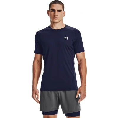 Afbeelding van Under Armour Tshirt basic, Heren, Maat: Medium, Midnight navy