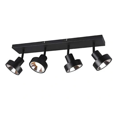Afbeelding van Trio Leuchten Spotlight Leon 800700432, metaal mat zwart, excl. 4x GU10