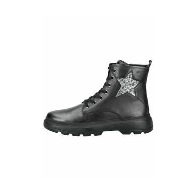 Afbeelding van Geox J Kiddartah Girl A, Meisjesbuit, zwart, Dk, zilver, 37 EU