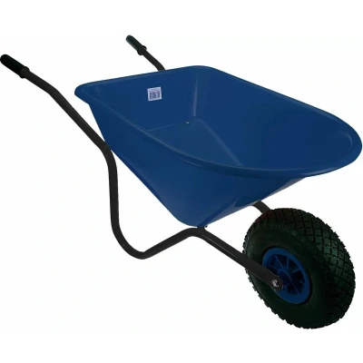 Afbeelding van Kinderkruiwagen blauw