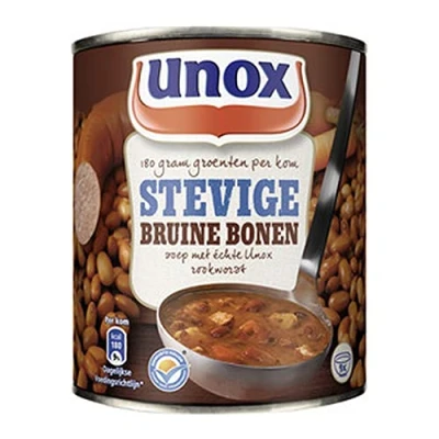 Afbeelding van Unox Bruine Bonensoep 6x0,8l