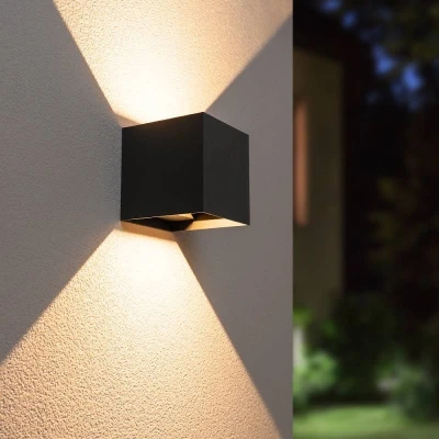 Afbeelding van LED gevellamp G9 5W Zwart