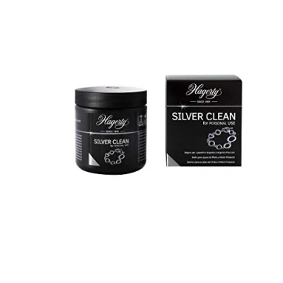 Afbeelding van Hagerty Silver Clean Sieradendompelbad voor zilveren sieraden en verzilverde sieraden, 170 ml, effectieve sieradenreiniger, reinigingsbad een nieuwe glans, met mand