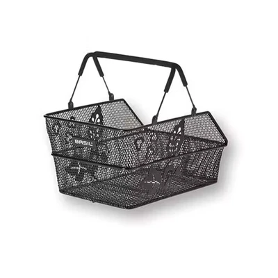 Afbeelding van Basil Cento Flower S Multi Fietsmand 11,5 liter Zwart 11335