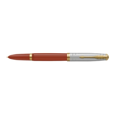 Afbeelding van Vulpen Parker 51 Premium red rage GT fijn