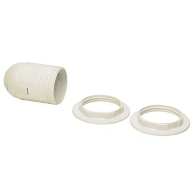 Afbeelding van Kopp fitting E27 + 2x ring wit