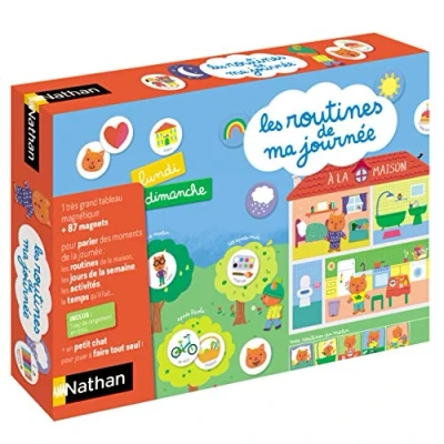 Afbeelding van Bordspel Nathan Routines of my day (FR)