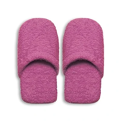 Afbeelding van Excelsa Badhuisschoenen, badstof, paars, 36 40, 2 eenheden