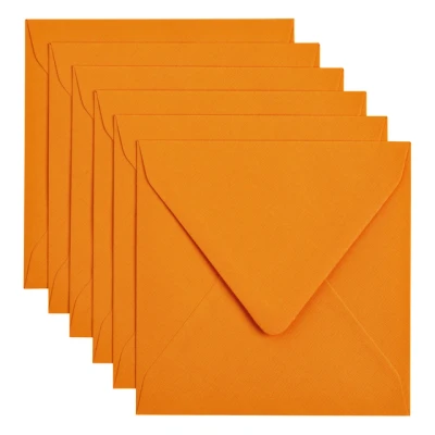 Afbeelding van Envelop Papicolor 140x140mm oranje