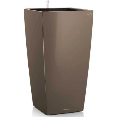 Afbeelding van Lechuza Cubico premium 50 Taupe hoogglans