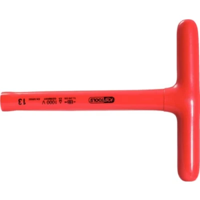 Afbeelding van T handgreep steeksleutel met isolatie, 22 x 200 mm KS Tools 117.1782