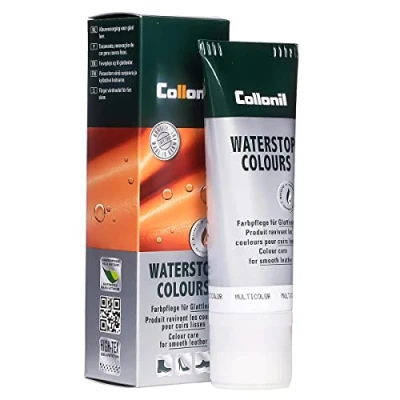 Afbeelding van Collonil Waterstop Colors 75 ml verzorgende crème voor glad leer Met impregnatiesteun Donkerbruin