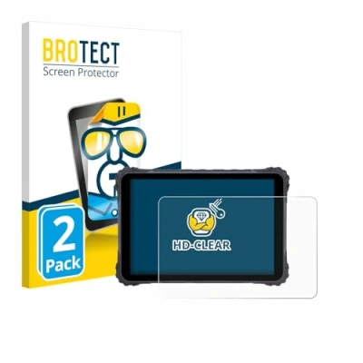 Afbeelding van BROTECT Screenprotector voor Topicon MDT865 Folie Beschermfolie transparant (2 Stuks)
