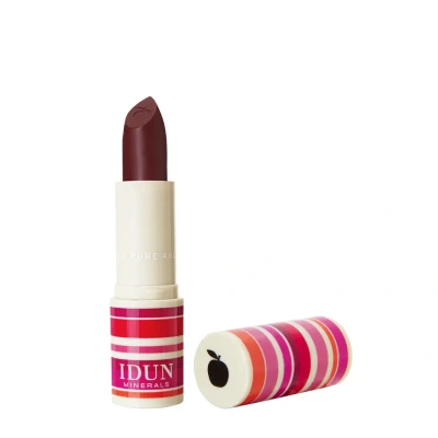 Afbeelding van Idun Minerals Lippenstift Matte Björnbär Donker Rood