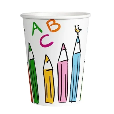 Afbeelding van Amscan Bekers School Start 250 ml 8 stuks