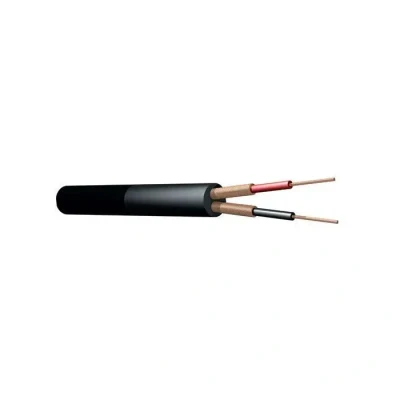 Afbeelding van PD Connex RX50 DMX kabel 6mm zwart 100 meter rol