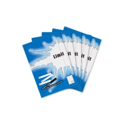 Afbeelding van Limit Schoolschrift A4, 16 vellen, liniatuur 27, gelinieerd met rand, 5 stuks