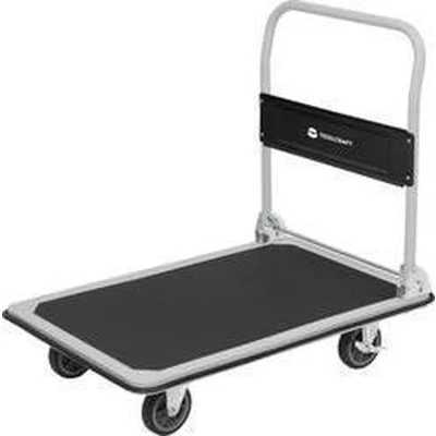 Afbeelding van TOOLCRAFT Handwagen Inklapbaar, Afleider Staal, PP, Thermoplastisch polyurethaan Laadvermogen (max.): 150 kg
