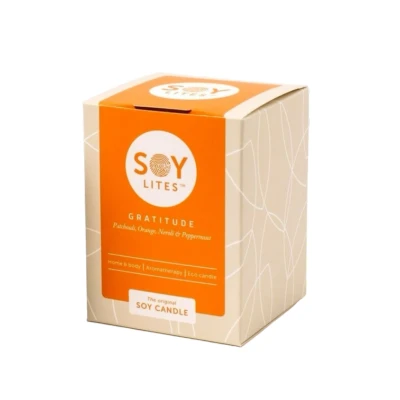 Afbeelding van Soylites Soja geurkaars gratitude 1 stuks