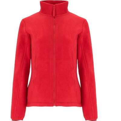 Afbeelding van Rood Fleece dames vest Roly Artic maat S