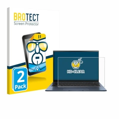 Afbeelding van BROTECT Screenprotector voor ASUS ZenBook S 13 OLED UM5302L Folie Beschermfolie transparant (2 Stuks)