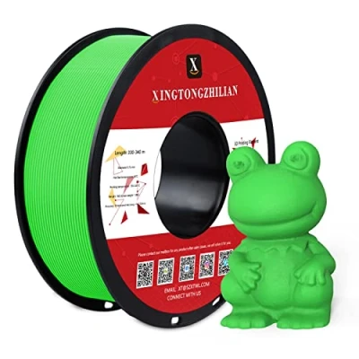 Afbeelding van PETG+ 3D Printer Filament, Filament 1.75mm, Dimensionale Nauwkeurigheid +/ 0.02mm, 1kg Spoel Drukfilament voor Printers,Groen