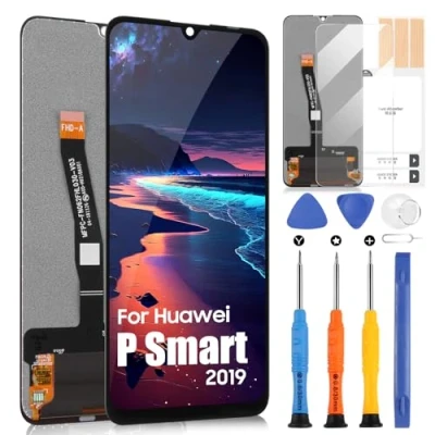 Afbeelding van LCD scherm voor Huawei P Smart 2019/2020/Maimang 8/Enjoy 9s POT LX3 LX1 AL00 Touch Digitizer Glas Montage met Reparatiegereedschapsset
