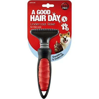 Afbeelding van Mikki Hond, Puppy Grooming Undercoat Rake Dematting Tool Verwijdert Matten Voor Dikke Jassen
