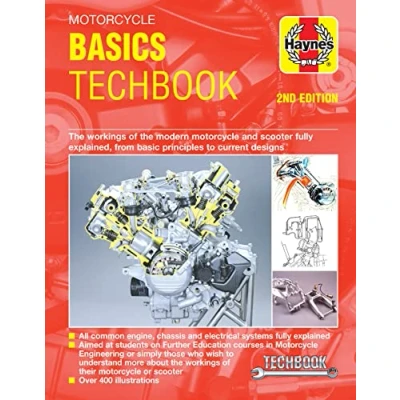 Afbeelding van Motorcycle Basics Manual: the Workings of Modern and Scooter Fully Explained, from Basic Principles to Current Designs