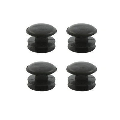 Afbeelding van Pro Plus Onderdop Kunststof Ø 22 mm Zwart 4 stuks