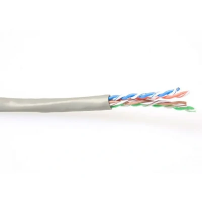 Afbeelding van ACT CAT6 U/UTP PVC soepel patch ivory 100 m