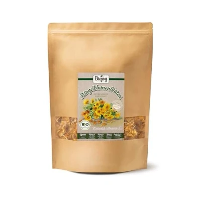 Afbeelding van Biojoy BIO Goudsbloembloesem (250 g), gedroogd en heel, voor thee (Calendula officinalis L.)