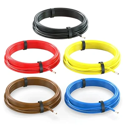 Afbeelding van AUPROTEC Voertuigkabel FLRY B, 4,0 mm², set met 5 kleuren à 10 m, opgerold