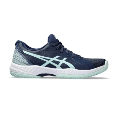 Afbeelding van Asics Solution Swift FF CLAY Tennisschoenen voor kleibanen, Dames, Maat: 38, Dunkelblau Kunststof/ textiel