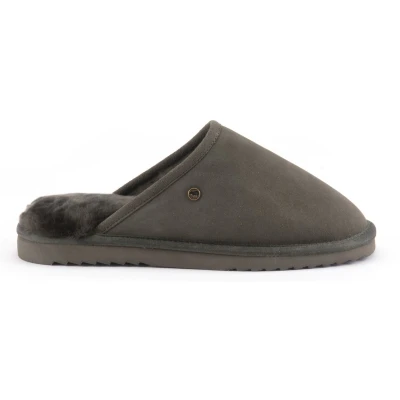 Afbeelding van Warmbat Australia Classic Pantoffels, Maat: 41, Olive Veloursleer