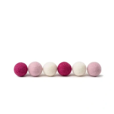 Afbeelding van LucyBalu X Hello Kitty 6 Kattenballen Vilten Ballen Kattenballetjes Speelgoed voor Katten Kattenspeelgoed Intelligentie Kat Speeltjes Kittens Kattenspeeltjes Roze