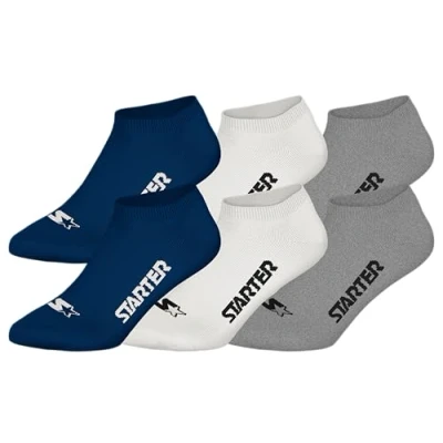 Afbeelding van STARTER Sneaker Socks 6 pack Navy/Wit/Grijs Maat 43/46