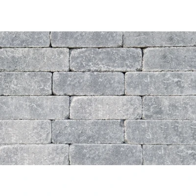 Afbeelding van Kijlstra Stonique Trommel Longstone 31,5x10,5x7 Cm Grijs/zwart De betreft een stijlvolle en eigentijdse steen