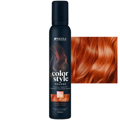 Afbeelding van Indola Color Style Mousse 200ml Copper