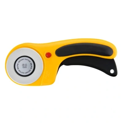 Afbeelding van Olfa Deluxe Roterende Snijder, 60 mm, Geel
