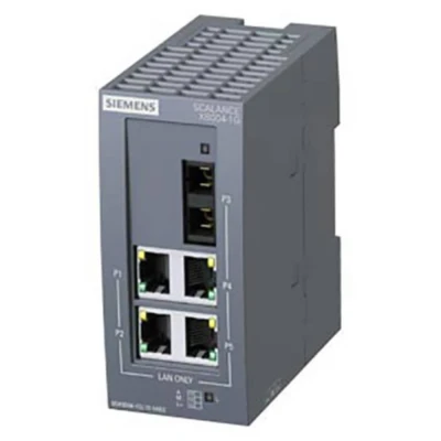 Afbeelding van Siemens 6GK5004 1GL10 1AB2 Industrial Ethernet Switch 10 / 100 1000 MBit/s
