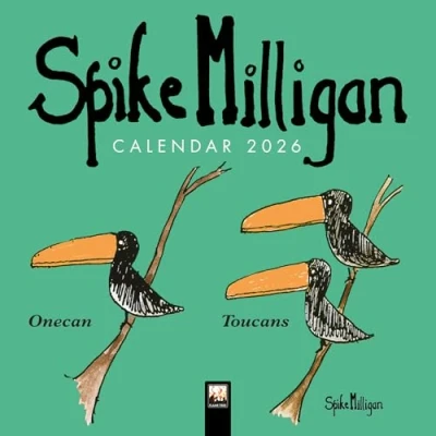Afbeelding van Spike Milligan Mini Wall Calendar 2026 (Art Calendar)