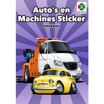 Afbeelding van Selecta Doeboek Auto&#039;s En Machines