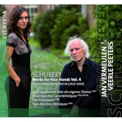 Afbeelding van Jan Vermeulen &amp; Veerle Peeters Schubert: Works For 4 Hands Vol. (CD)