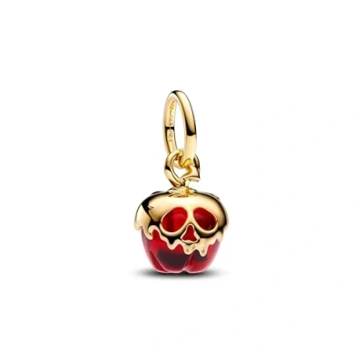 Afbeelding van Pandora Disney 14 Karat Gold Plated Red Apple Charm 763421C01